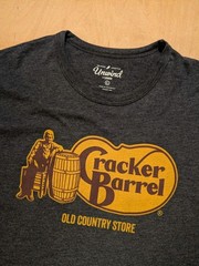 Cracker Barrel Old Country Store Unwind League Mens Original Logo T-Shirt Size L