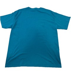Fruit Of The Loom Iron On Horse Pony T-Shirt Large Blue Short Sleeve Tee 9518