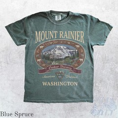 Vintage Mount Rainier Washington Graphic Comfort Tee