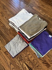 Vintage Blank Tee Shirt Bundle Lot (57)