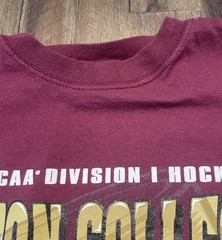 Vintage Boston College Eagles 2001 NCAA Hockey Frozen Four (XL) Gear For Sports