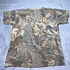 Vintage Ace Sportswear Camouflage Pocket T Shirt Men’s XL Single Stitch 90’s