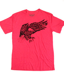 GALT USA Signature Men’s Graphic Tee T Shirt , Red, Size XXL