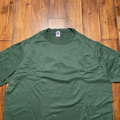 Vtg Russell Athletic XXL Pine Green Basic T-Shirt NWOT 27