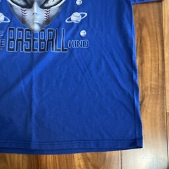 Alien Baseball T-shirt Sz: Large Jerzees Tee Shirt Occult UFO Y2K Unique Sports