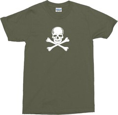 Skull And Crossbones T-Shirt – Punk Rock, 70s, Various Colours
