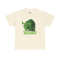 Shirat Rat Meme Shirt Funny Rodent Graphic Tee Viral Internet Humor