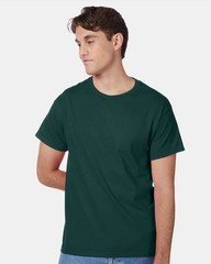 Hanes 5250 4XL 5XL Authentic Short Sleeve Men’s Cotton T-Shirt Deep Forest