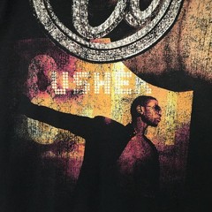 Usher TShirt Mens XL Black Caesars Palace Las Vegas Colosseum Concert