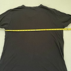 Marine Layer V-Neck T-Shirt Men LARGE Black Soft Tri-Blend Made in California