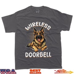 German Shepherd Dog Breed Wireless Doorbell T-Shirt