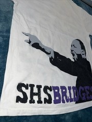 Vintage Fruit On The Loom Y2K Martin Luther King Double Print T Shirt