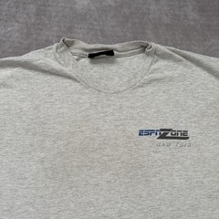 Vintage 2000s ESPN Zone New York Shirt Mens L Gray Statue Liberty Football Tee