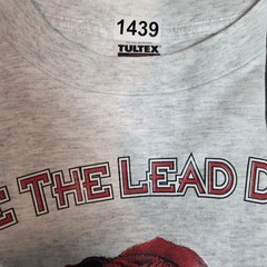 Vintage Size L 1990s Bulldog Be The Lead Dog T Shirt Lead Dog Concepts Tultex