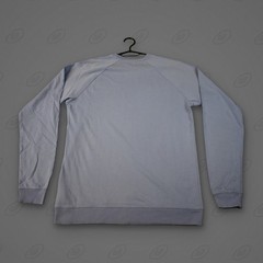 Nike Long Sleeve Tee Mens S Blue Spell Out Swoosh Crewneck Crew Neck