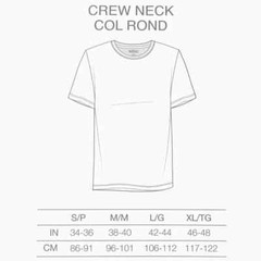 Buffalo David Bitton Men White Crew Neck T-Shirt 100% Cotton ( 1-Item)