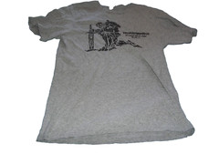 Transformers The Last Knight Optimus Prime Time 06.20.17 gray T-Shirt Size S