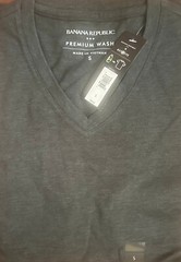 Banana Republic Mens Vee Short Sleeve V Neck Premium Wash T-Shirts S-XXL, Choice
