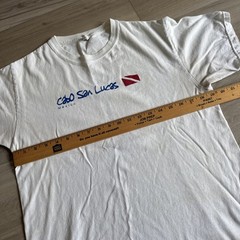 Vintage Yazbek Cabo San Lucas Mexico Diving T-shirt Sz Medium Made In Mexico