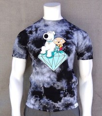 New Diamond Supply Co. x Family Guy Crystal Wash Size SMALL T Shirt RDAM-598