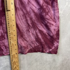 Tie Dye T Shirt Unisex XL Purple Spiral Tigers Summer Festival Rave Top