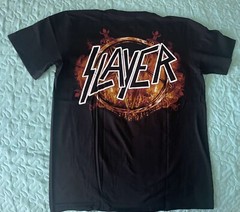 SLAYER Rock Band T-Shirt 100 % Cotton, Med19x26 in. Thailand, The Roxx, Excllnt