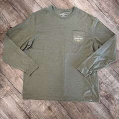 NWOT Men’s Southern Shirt Brand Olive Green Long Sleeve Shirt