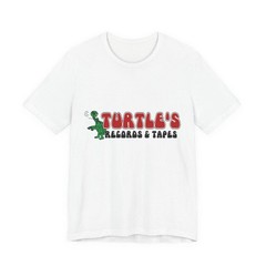 Vintage Turtles Record & Tapes Store Logo Unisex Jersey Short Sleeve T-Shirt
