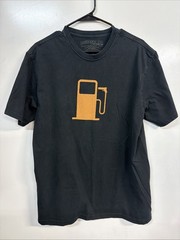 Patagonia Shirt Mens Large Black Gas Pump Climate Counts Organic Outdoors Tee