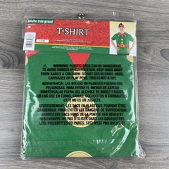 Elf Amscan Adult XL Novelty T-Shirt Unisex Short Sleeve Crew Neck Christmas