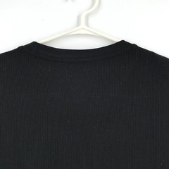 Jachs Shirt Mens XL Extra Large Long Sleeve Thermal Waffle Casual Sleep Black