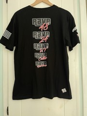 Transfer Gang Graphic T Shirt Mens Large Black Gamer Rave Streetwear Tee