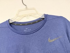 Lot of 6 Nike Under Armour Adidas Columbia Men’s Shirt Size XL Blue Dri-Fit Polo