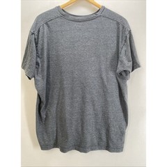 Batman Keaton Logo T-Shirt Men’s XXL Flocked Distressed Gray Graphic Tee 50-52