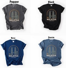 Old Schools Malaysia Shirt Travel Gift Malaysia Trip Lover Tee