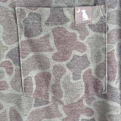 Local Boy Outfitters Shirt Mens XL Green Camo Long Sleeve Bamboo Blend Pocket