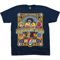 GRATEFUL DEAD-CLOSING WINTERLAND BALROOOM-T-SHIRT M-L-XL-XXL Garcia,Wier,Lesh