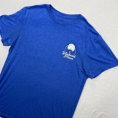 Weekend Plans Golf T Shirt Adult Medium Blue Short Sleeve Golfing Tee