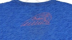 Lucky Brand Indian Motorcycle Indigo Blue T-Shirt Tee Size M