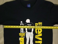 Vintage Levis 501 T Shirt Black