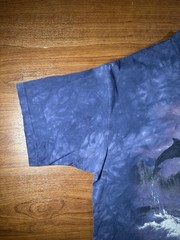 Vintage The Mountain Dolphin Ocean Tie Dye Graphic T Shirt XL USA 12