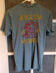 State of Ethos Moto Embroidered Mushroom Tee Shirt Men’s S FMX Motocross Apparel