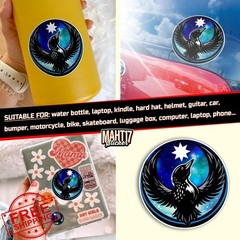 3 Pcs 2″ MN Rebel Alliance Political Stickers Loon Decals
