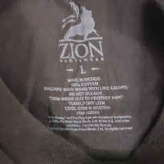 Bob Marley Shirt Jamaica Lion Rasta size large black zion rootswear