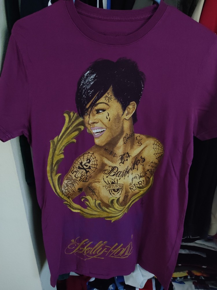 Rihanna rnb true love false idol hollyhood henry lewis series ink tatt shirt