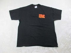 VINTAGE Pulp Fiction Shirt Mens Extra Large Black Promo Movie Cotton USA 1994*