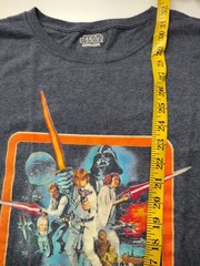 Star Wars a new Hope T-shirt 3XXXL 32″ Inches Length By 27″ Width Blue