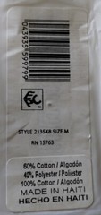 (6) New Hanes Tagless ComfortSoft ComfortBlend Undershirts T-Shirts Med Open Bag