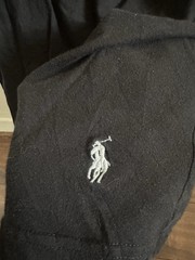 Polo Ralph Lauren Men’s Slim Fit Black Cotton Logo T-Shirt Size S