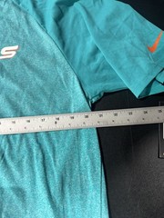 Nike NFL On Field Miami Dolphins Men’s Dri-Fit Shirt Aqua & Orange Size XL NWT